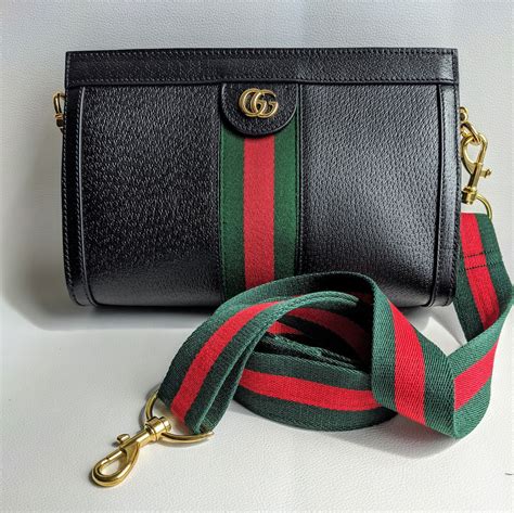 gucci wide strap bag|Gucci bag strap for sale.